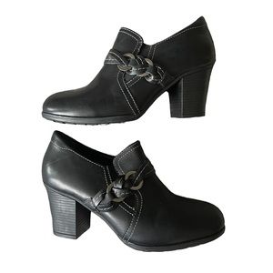 Rockport Black Heeled Boots